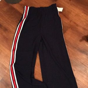 Derek ❤️ Heart Woman’s blue pants small NWT